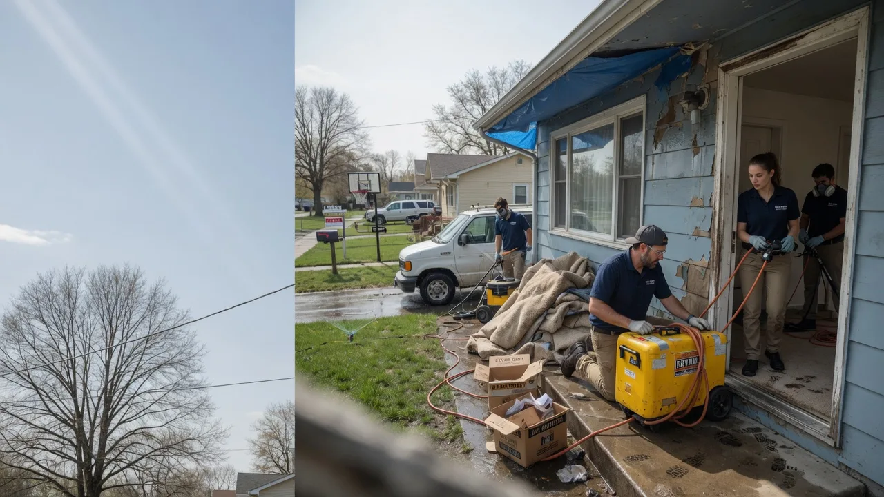 Basement Flood Cleanup in Bagwell, TX near me
